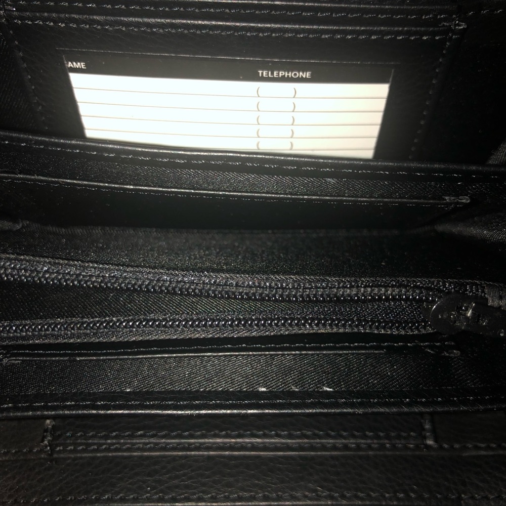 Mundi black leather wallet - Picture 5 of 5